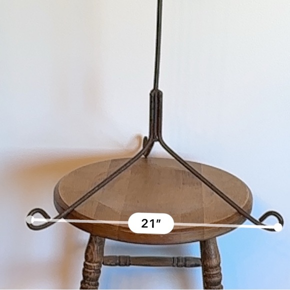 Metal Horse Shoe Umbrella Stand Fireplace Tool Holder Drink Stand Unique Rustic - Picture 9 of 16